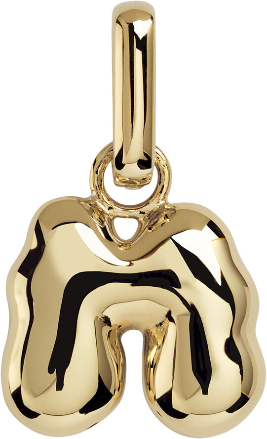 Puffer Letter Charm - M