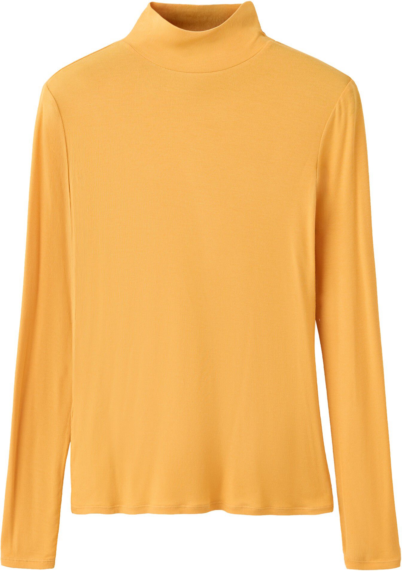 Ribbed high neck t-shirt