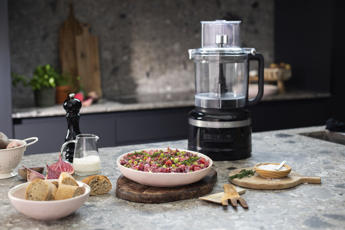 KITCHENAID FOODPROCESSOR 3,1 L, MATTE BLACK 5KFP1319EBM