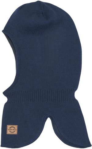 Knitted Balaclava w Wool & Windstop