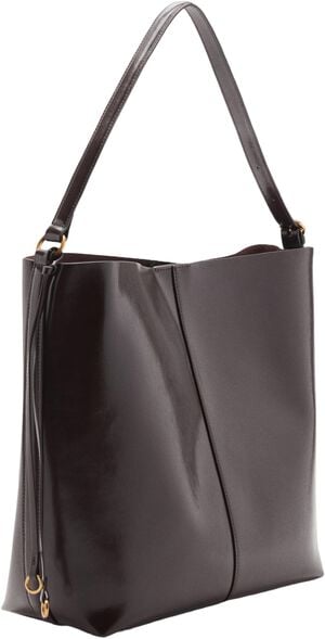 Shiny shoulder bag