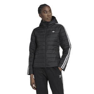 hooded slim jacket