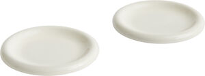 Barro Plate-Set of 2-Ø18-Off-white