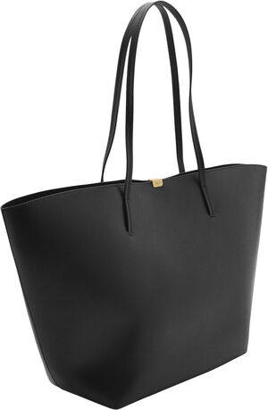 Metal detail shopper bag