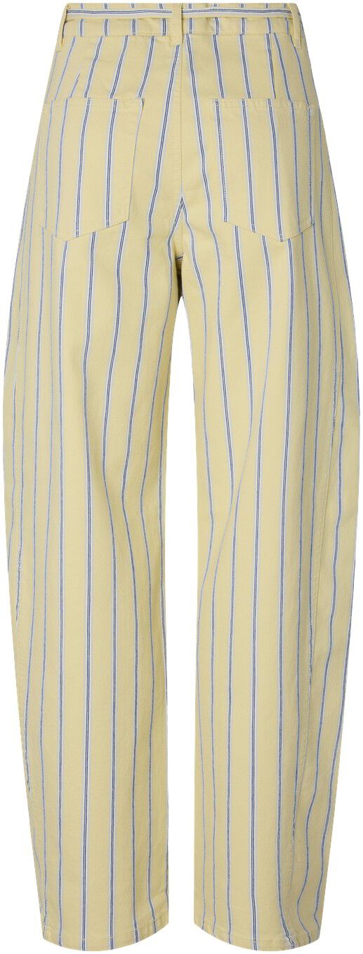 PCBILLO MW TIE BARREL JEANS