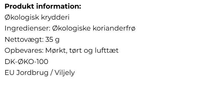 Koriander