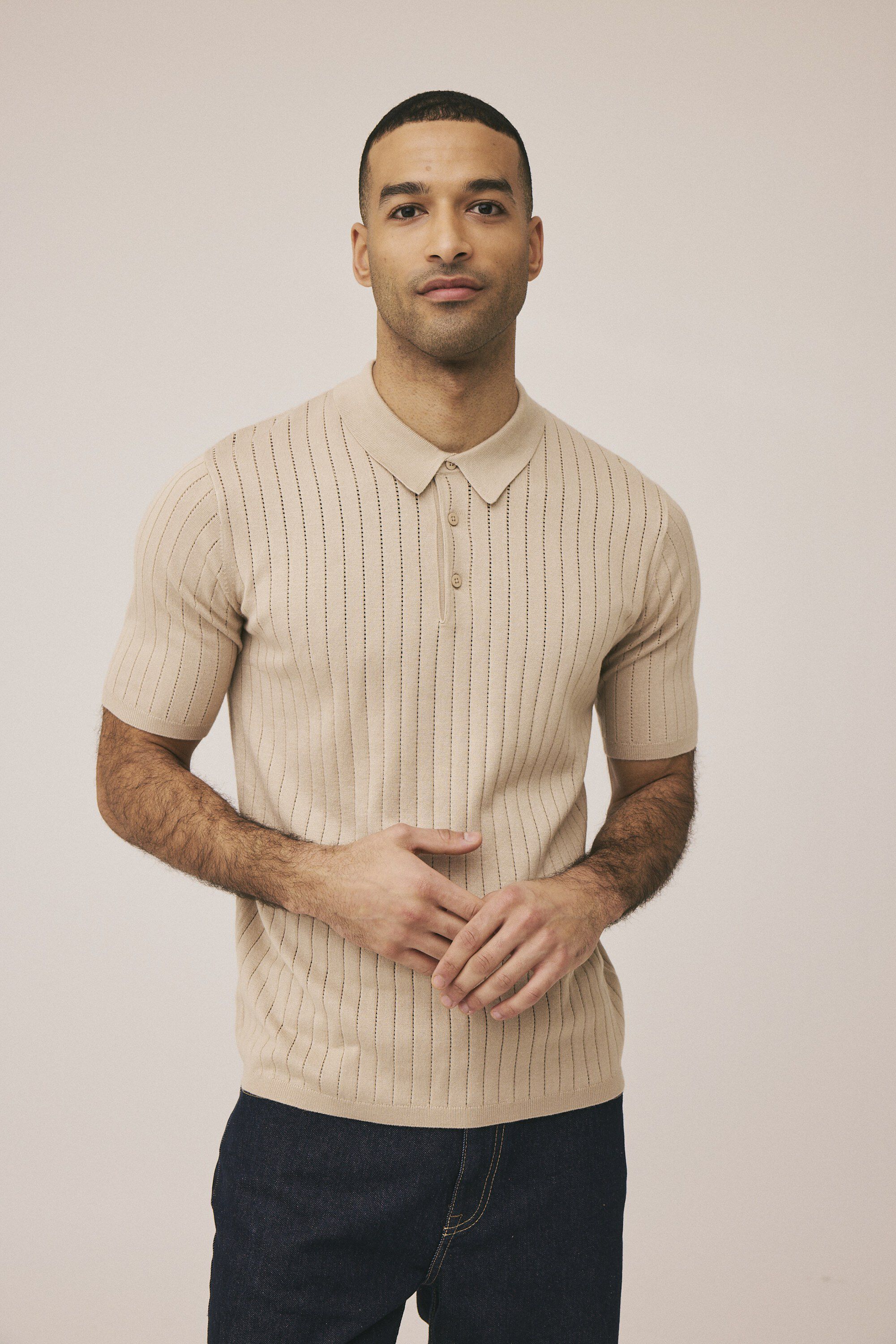 Fabro 1 knit polo - EcoVero