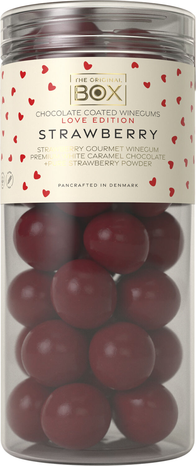 STRAWBERRY LOVE - Large (uden gelatine)