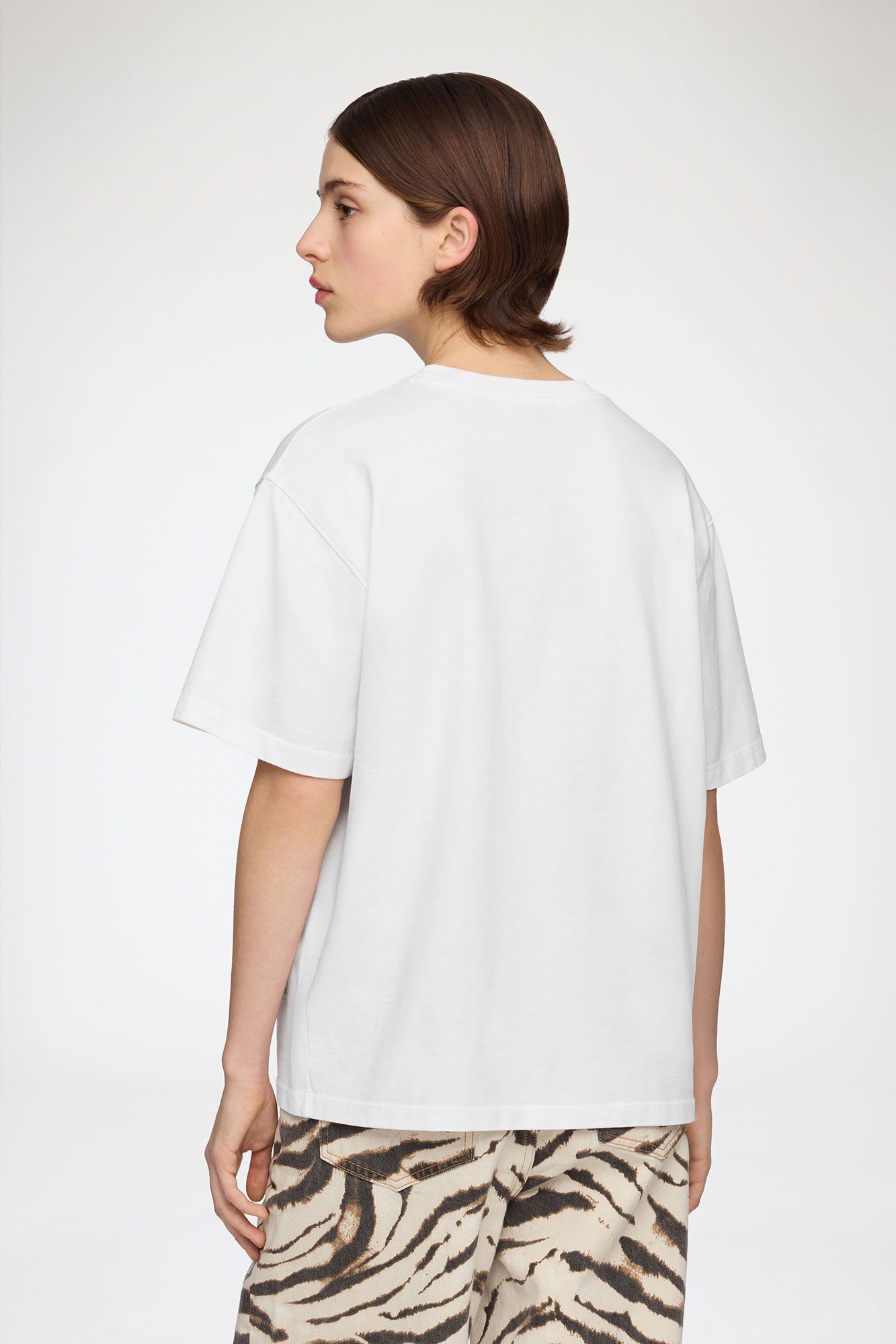Heavy cotton Jersey Embroidery Angl