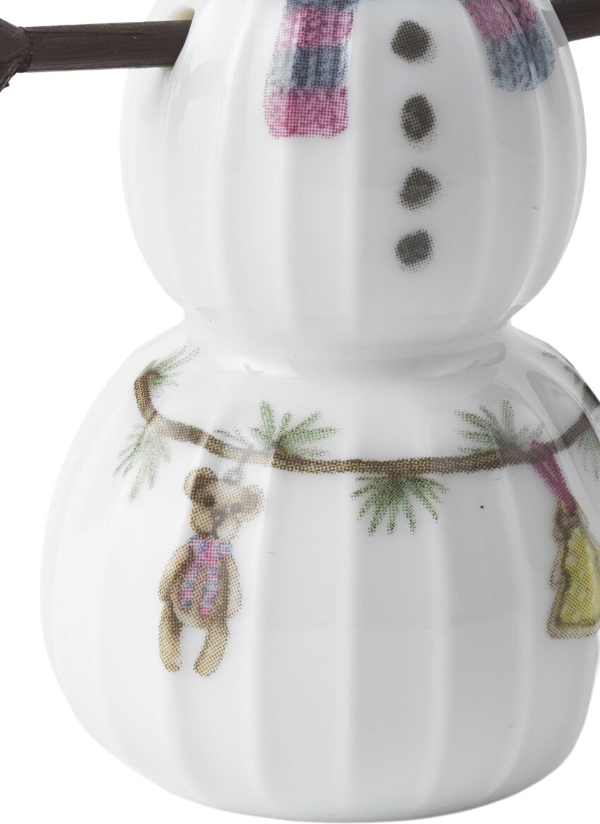 Hammersh&oslash;i Christmas Snedreng H9 hvid m. deko