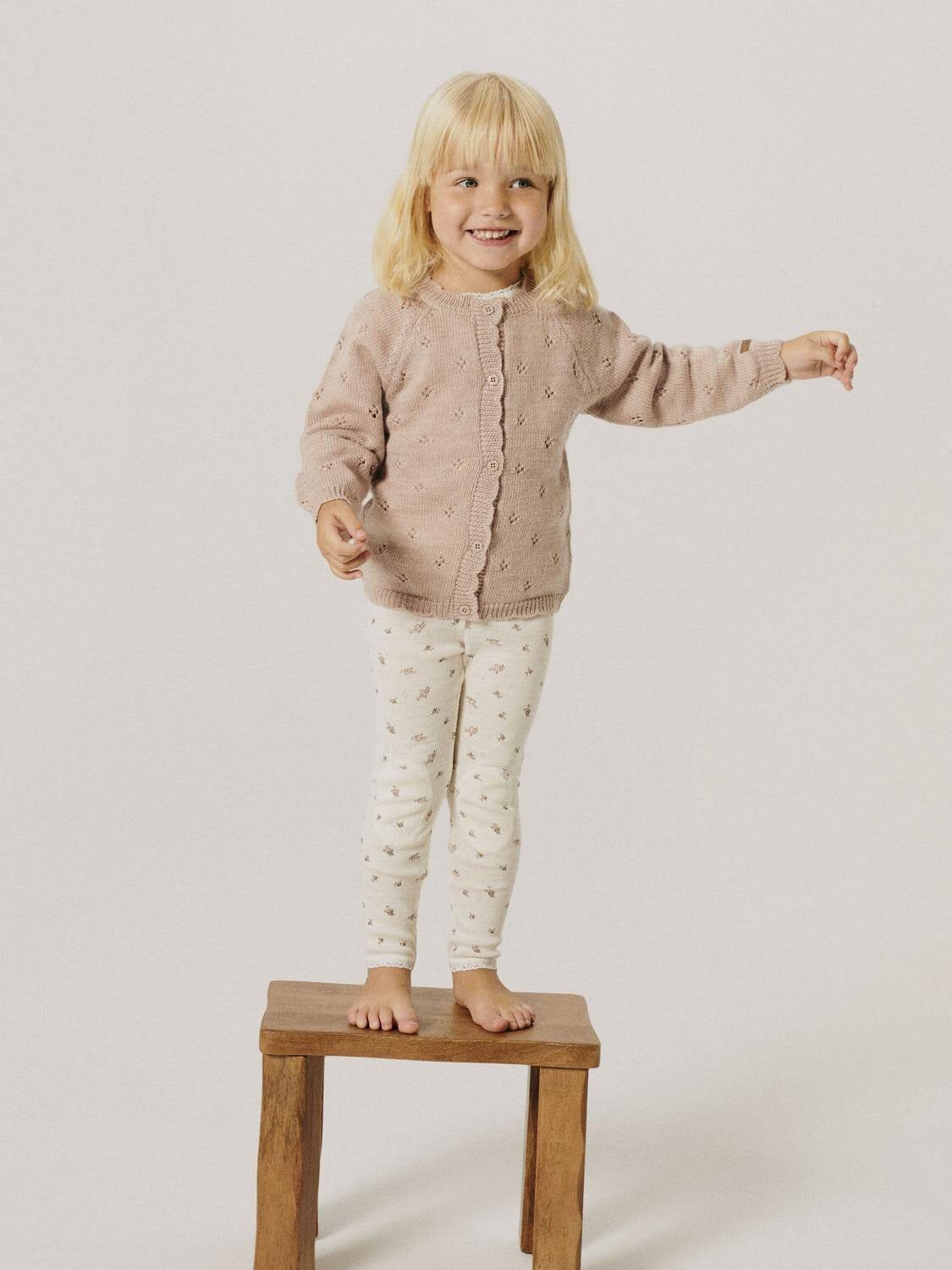 NMFWRILLA WOOL LS KNIT CARD