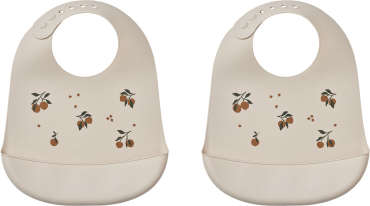 Tilda Printed Bib 2-Pack