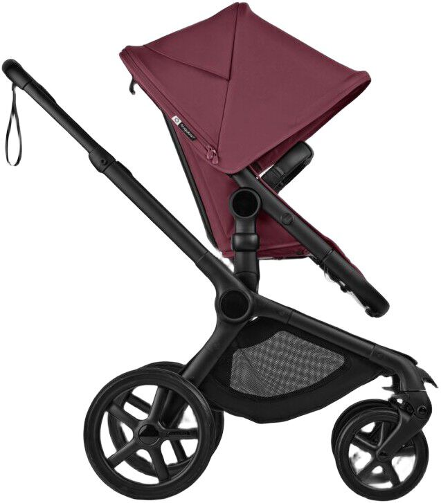 Bugaboo Fox 5 Renew complete BLACK/DARK CHERRY-DARK CHERRY