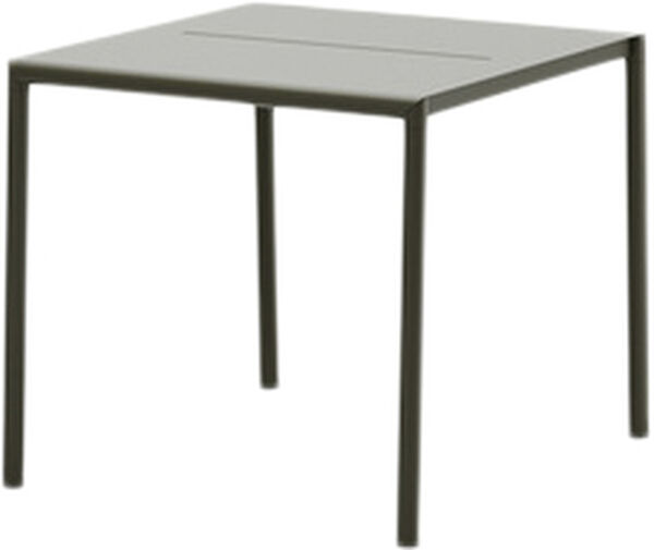 May Table, Outdoor, 85x85, Steel, Dark Green