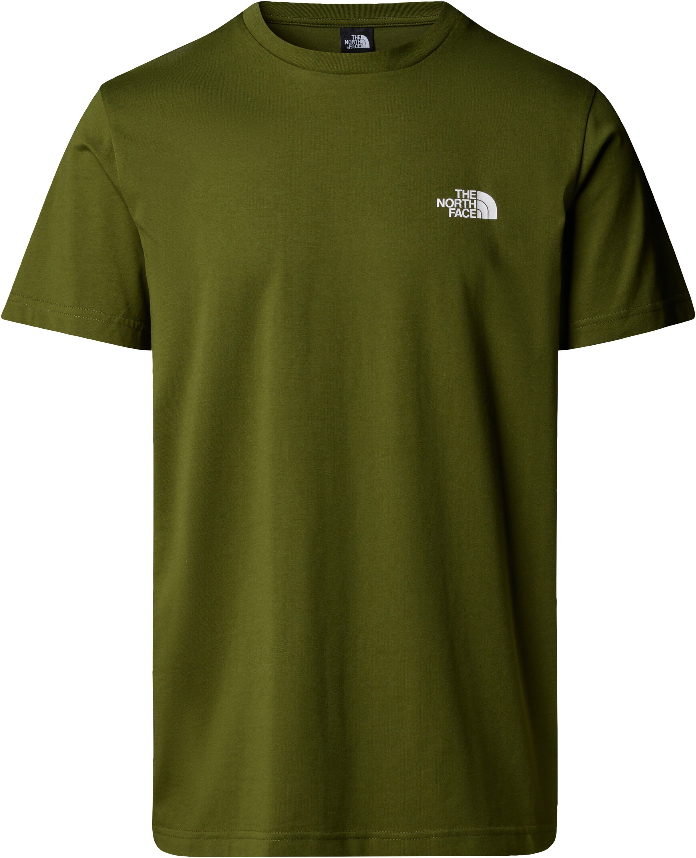 M SS SIMPLE DOME TEE WOODLAND GREEN