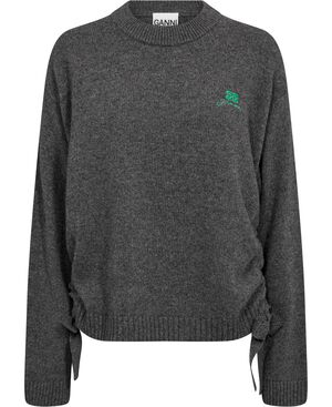 Future Wool Mix Oversized O-neck