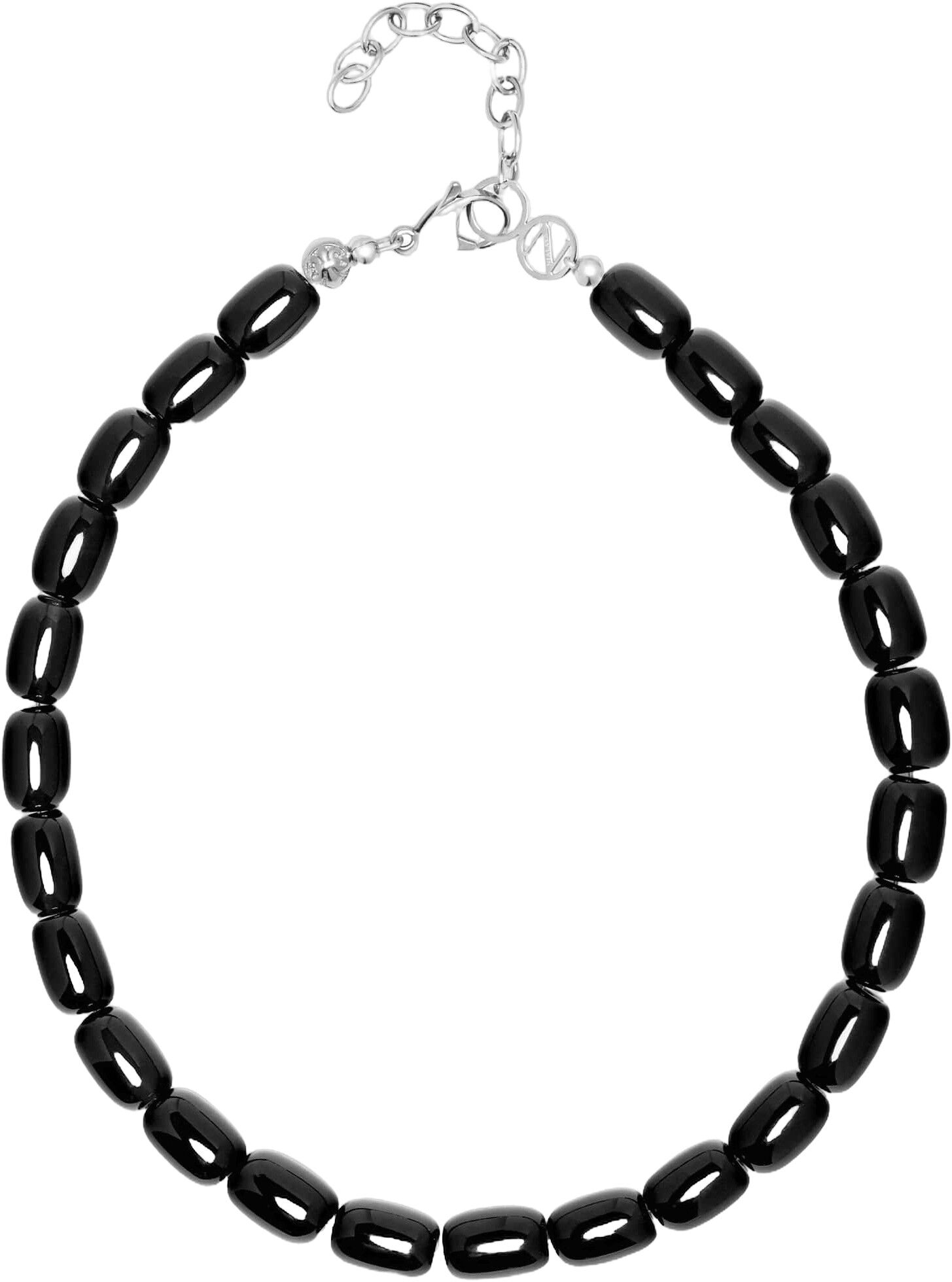 Women's Black Onyx Beaded Necklace