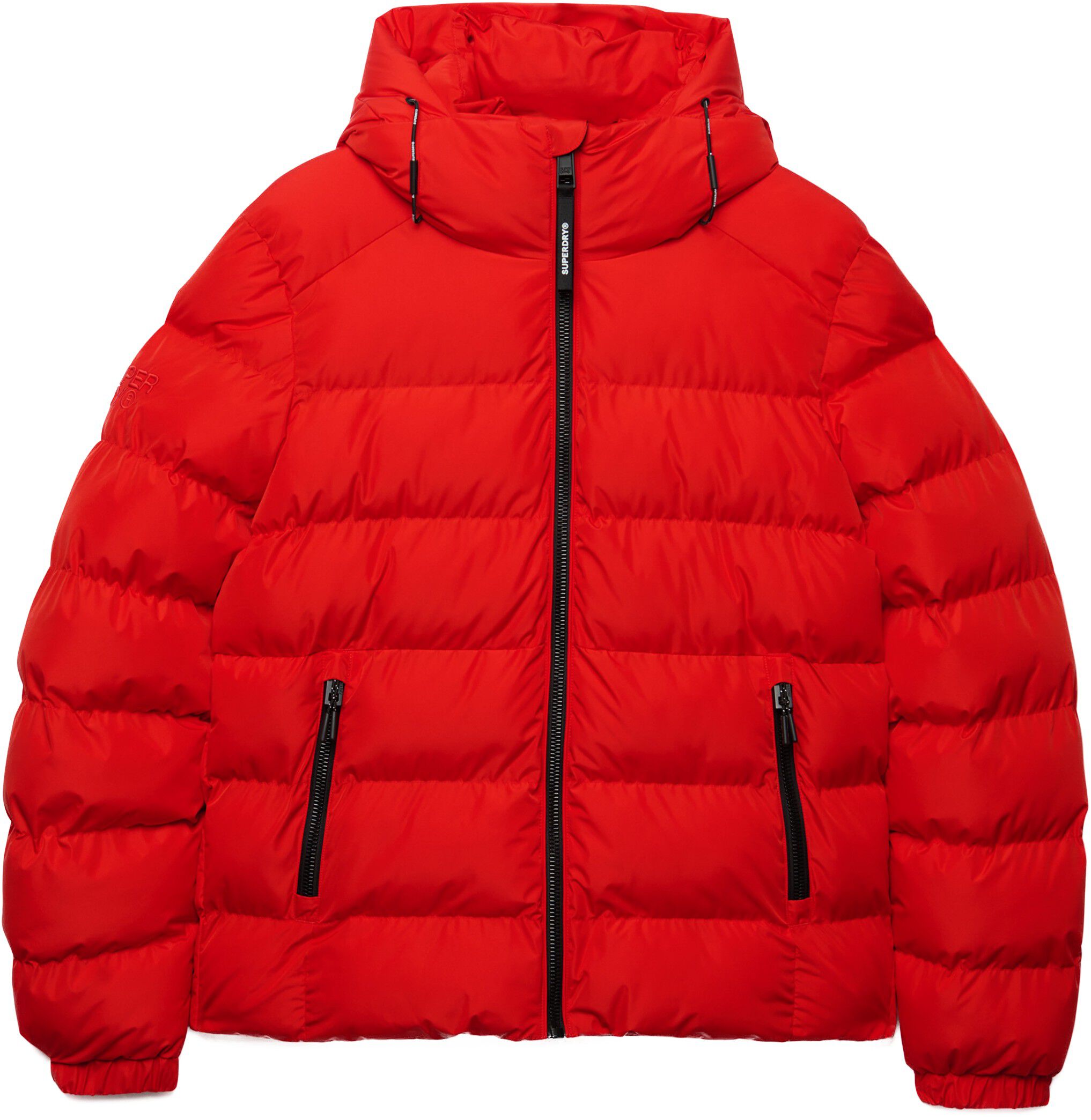 HOODED SPORTS PUFFER JACKET