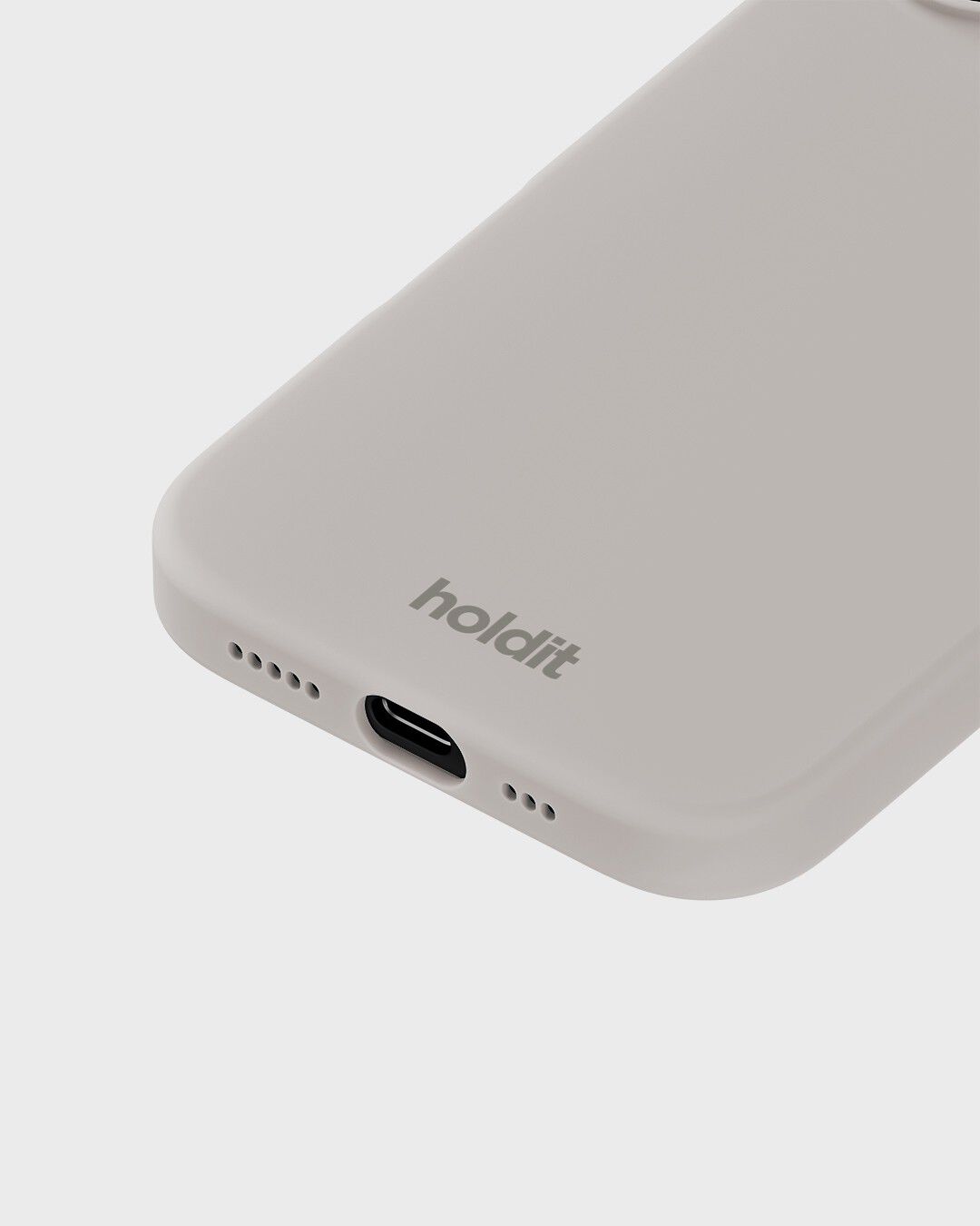 Silicone Case iPhone 16 Wool Gray