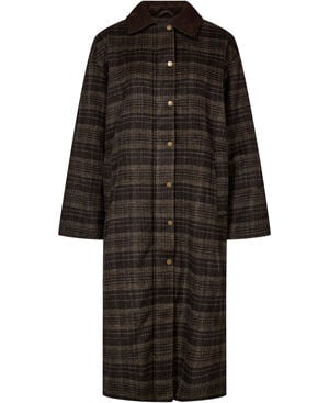 Emmy Wool 1 Coat with corduroy detail - GRS