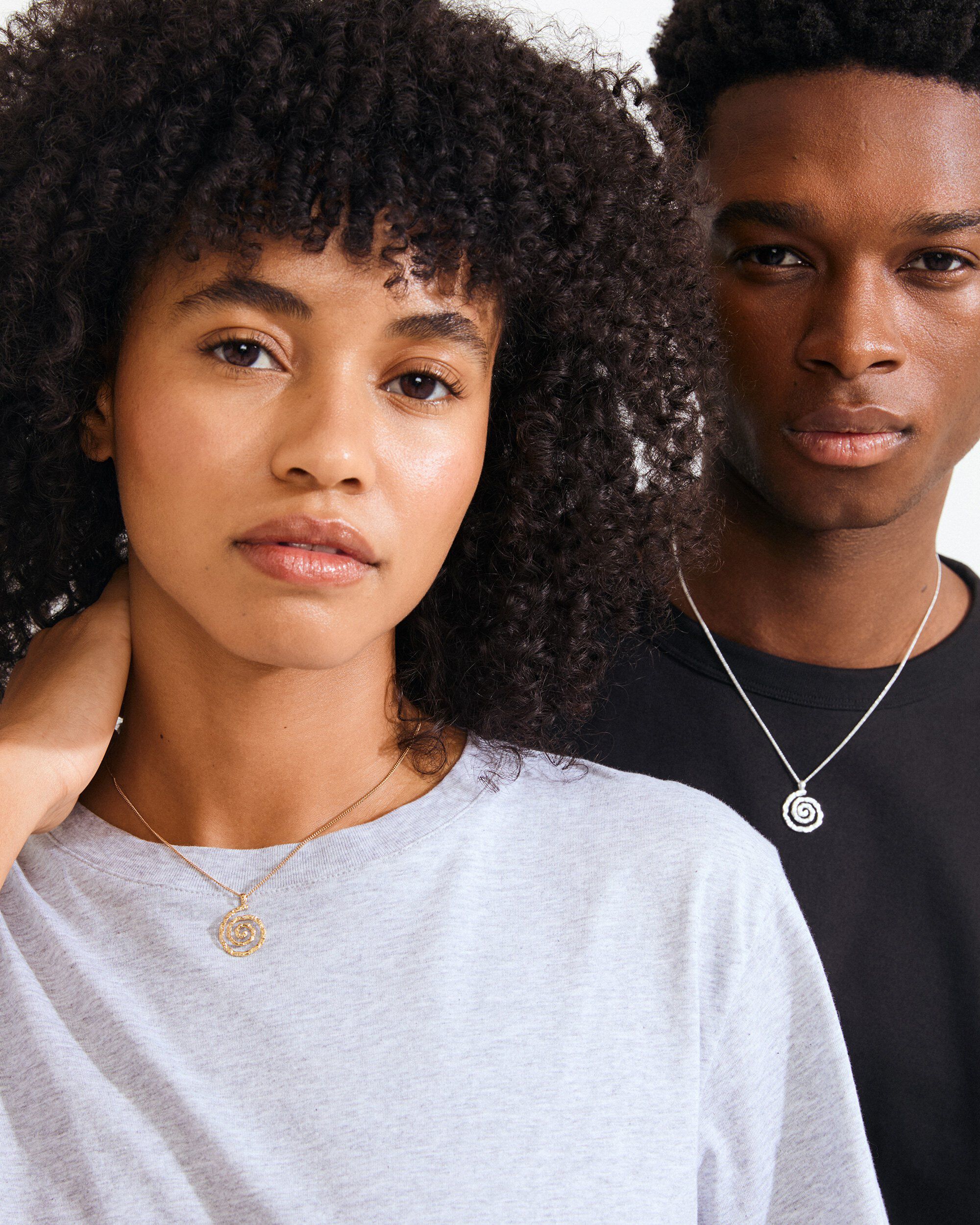 STILL necklace silver-plated