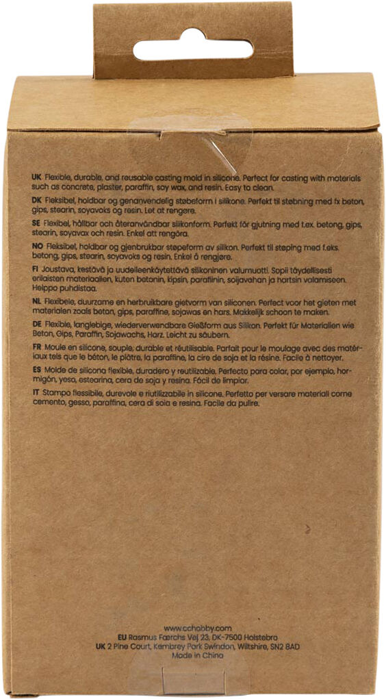 Silikoneform, Lysestage