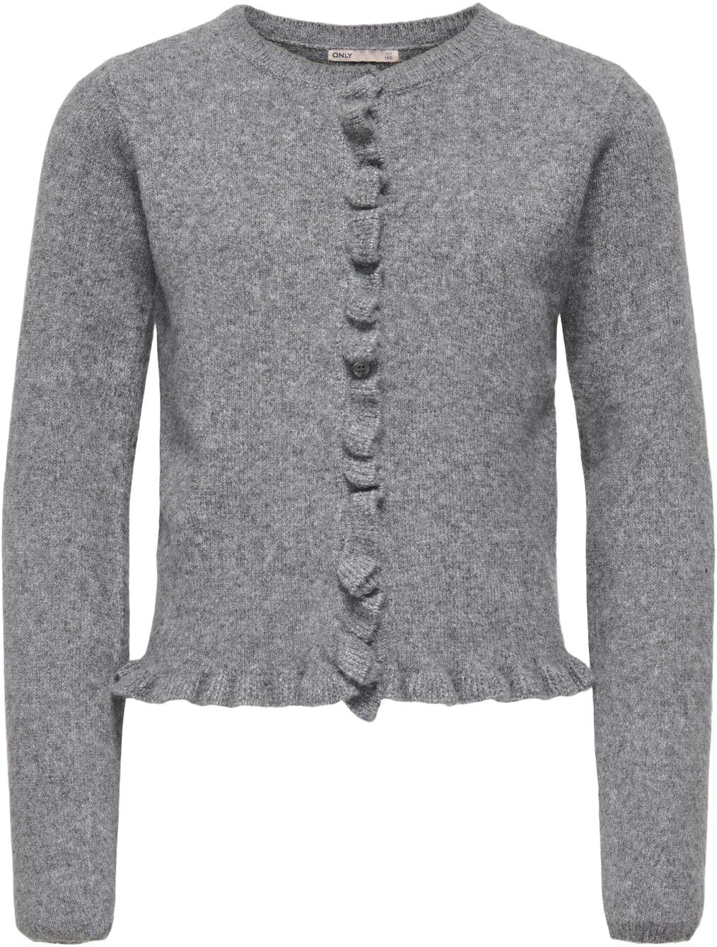 KOGSHELDA LIFE LS O-NECK RUFFLE CAR