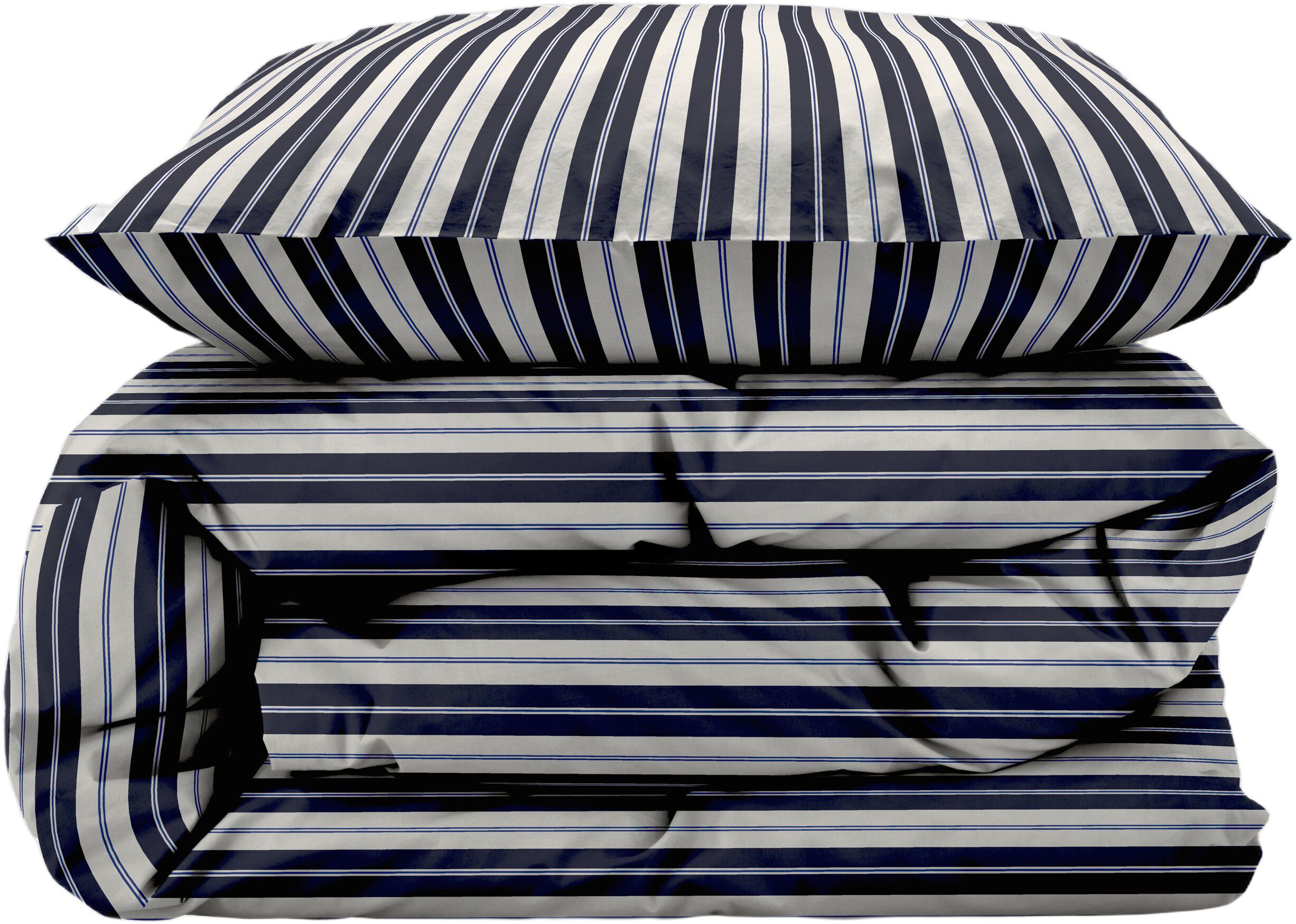 Senget&oslash;j 140 x 200 cm Flow Navy blue