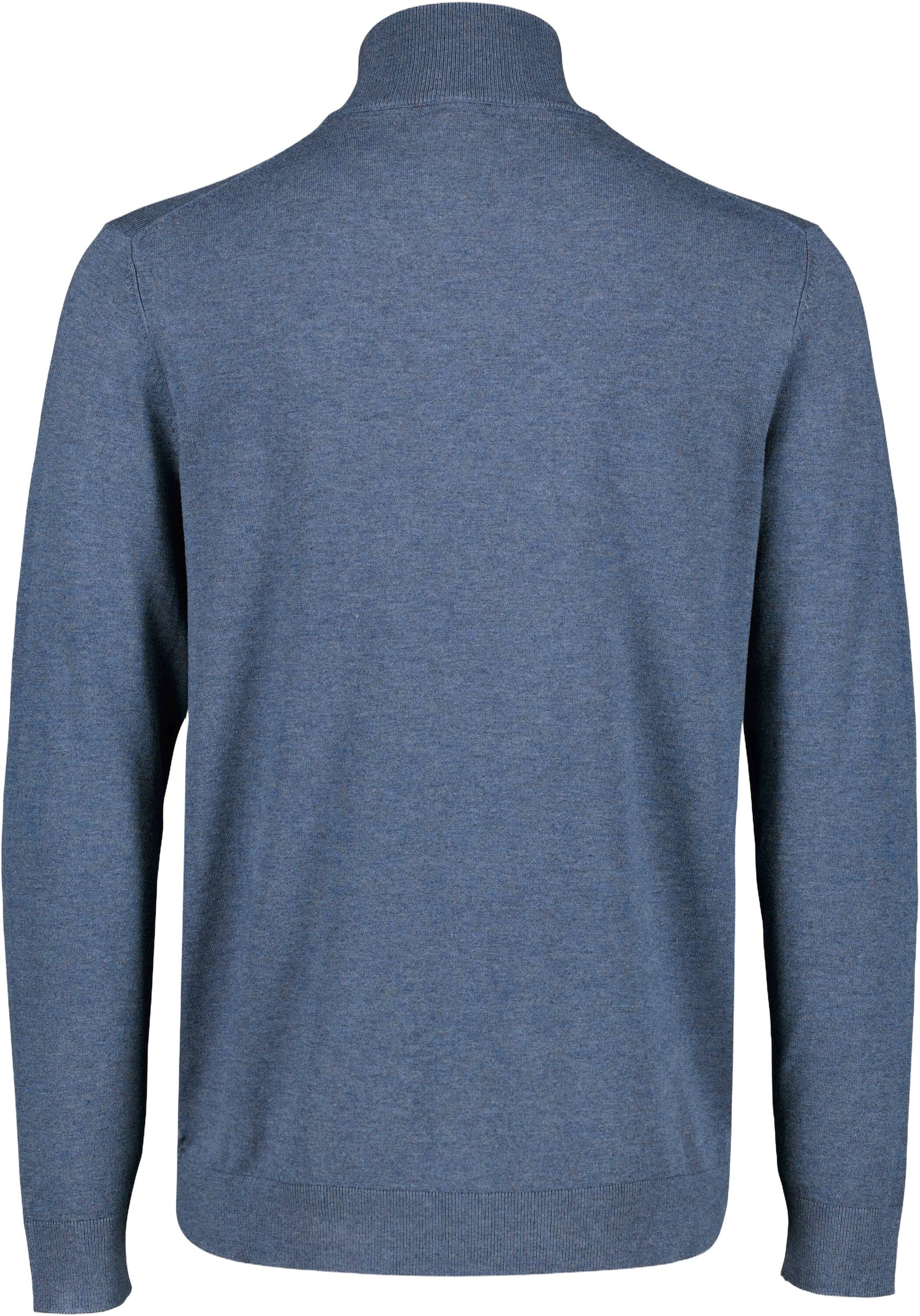 Soft viscose blend half zip