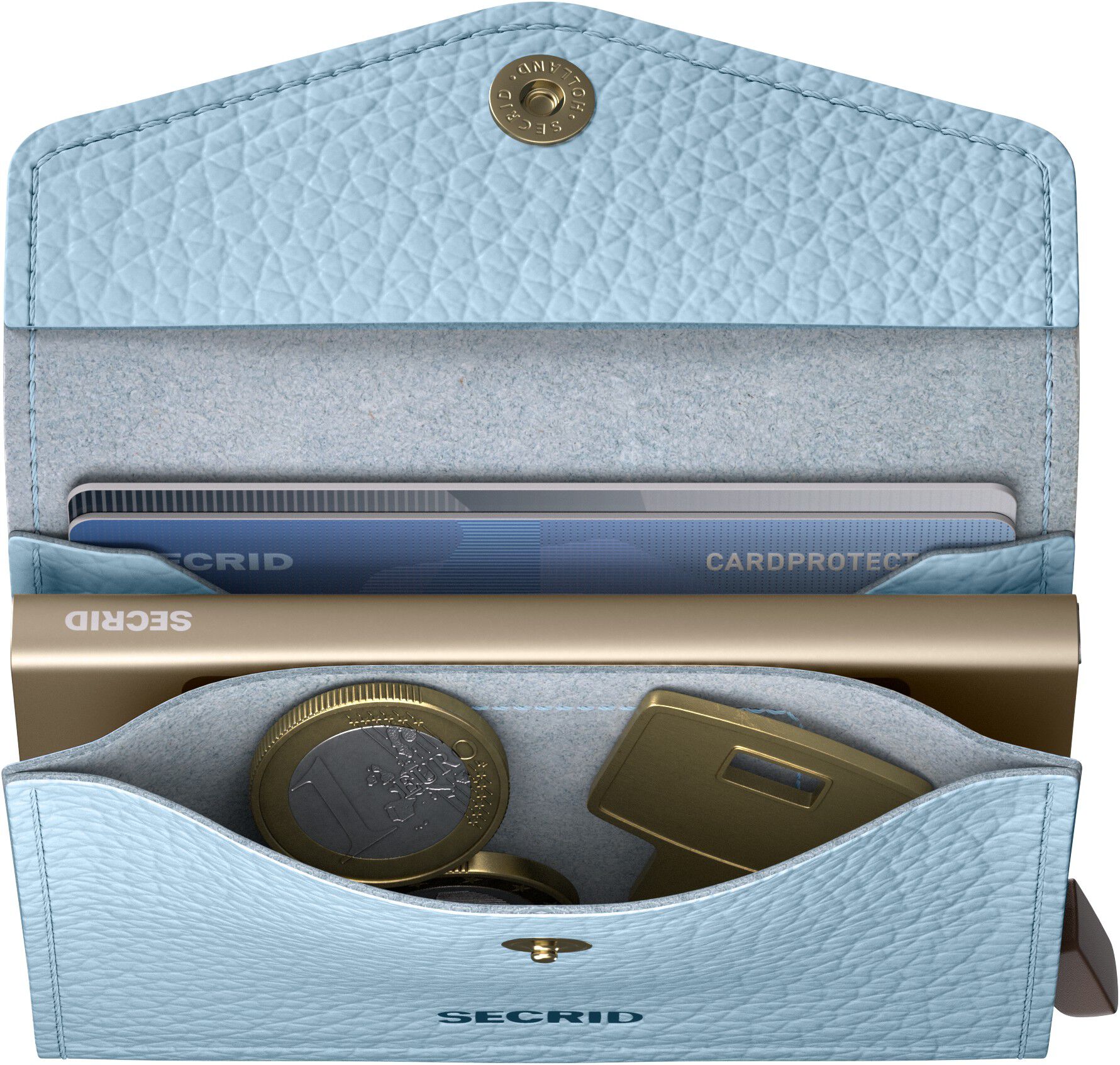 Envelope Pebble Ice Blue