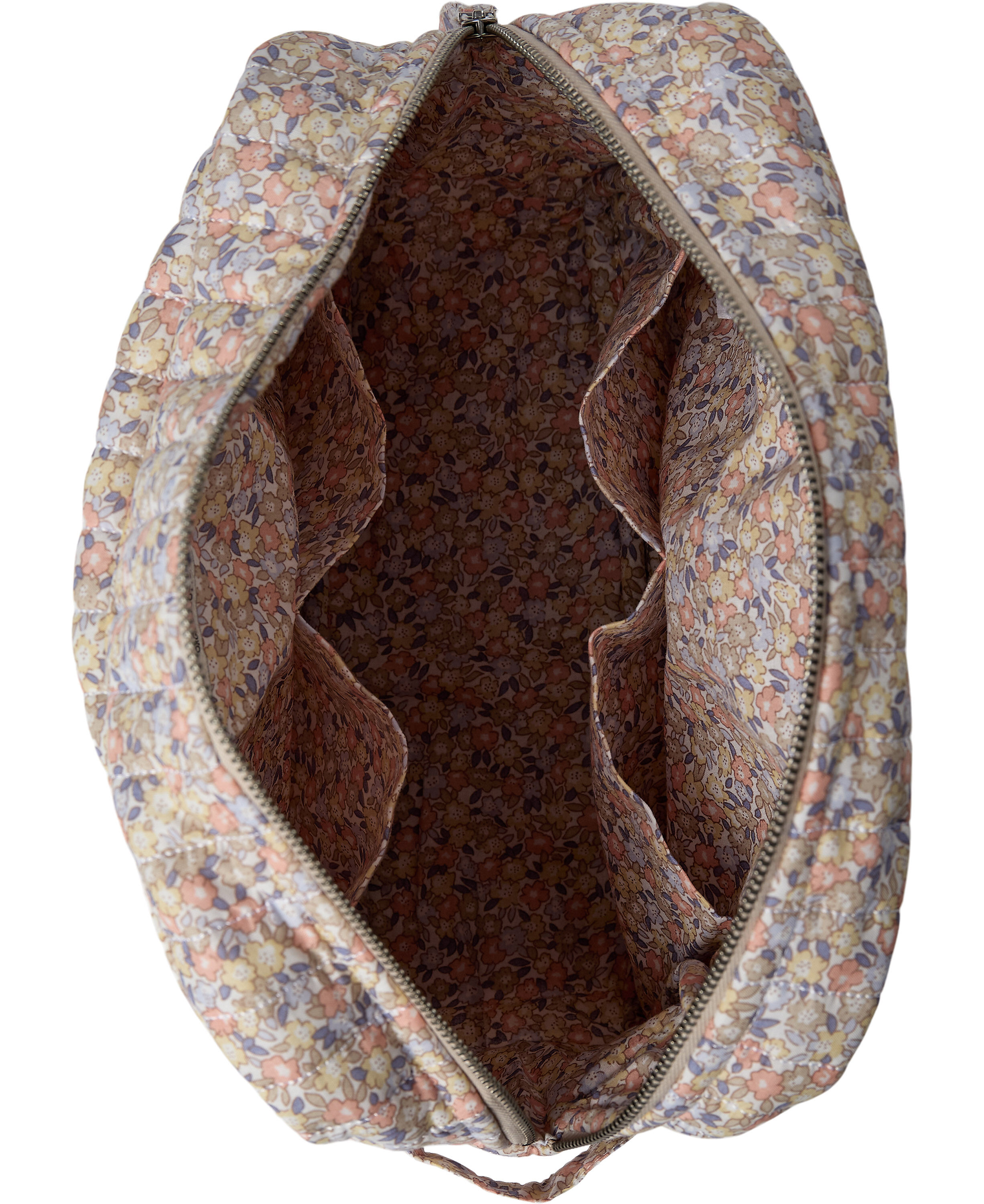 Matilda 2 Make up bag Lavender Floral Print big