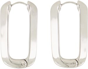 Shapes rectangular drop earrings