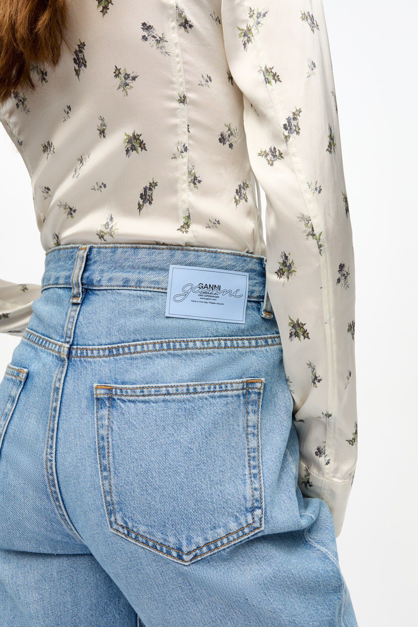 Broderie Anglaise Denim Betzy Cropp