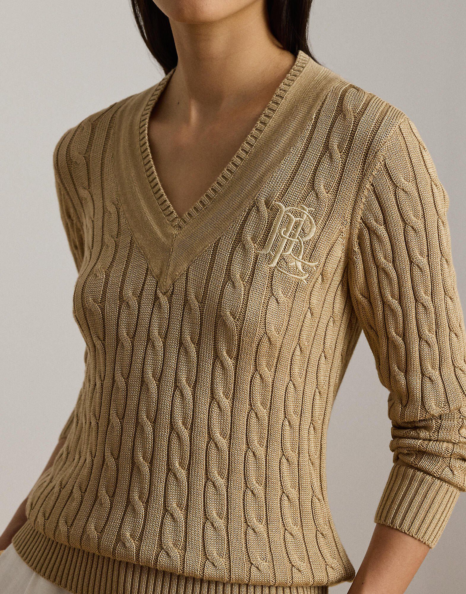 Cable-Knit Cricket Sweater