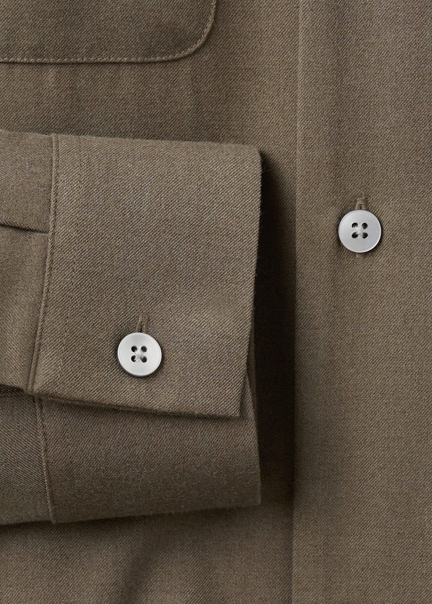 Regular-fit overshirt with pocket