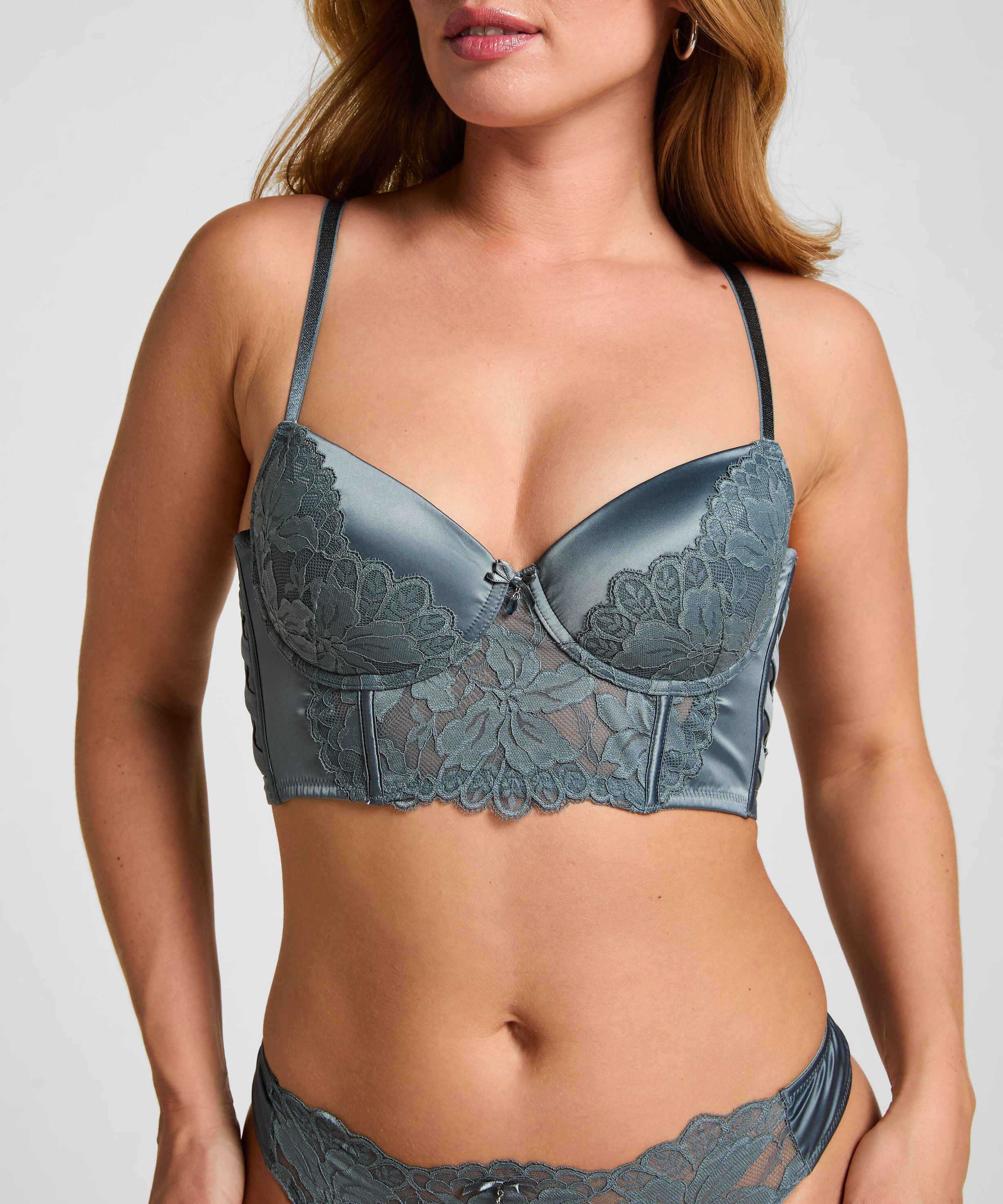 Padded Underwired Longline Bra Viktoria