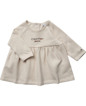 Long sleeve dress with logo