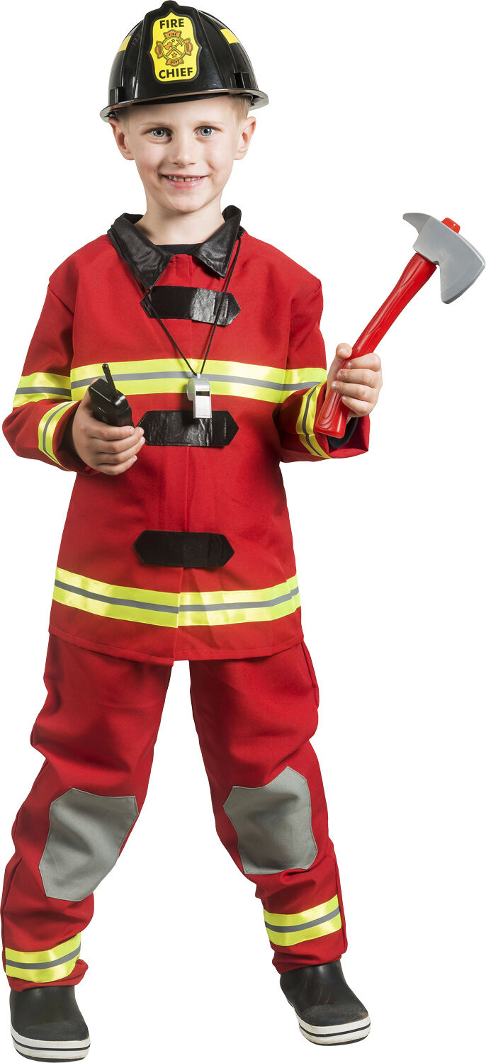 Brandmandsdragt str 140 Jakke og bukser