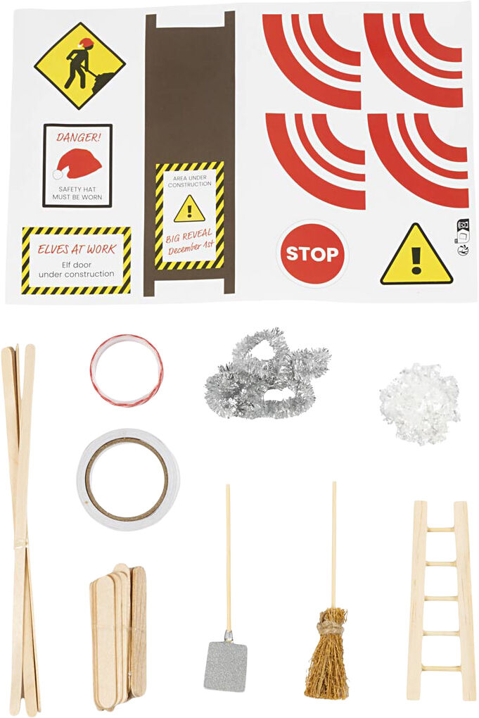 Mini DIY Kit Nissens D&oslash;r, Under konstruktion