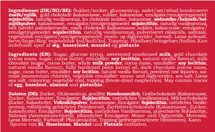 Bagsv&aelig;rd Lakrids, Hjerte&aelig;ske