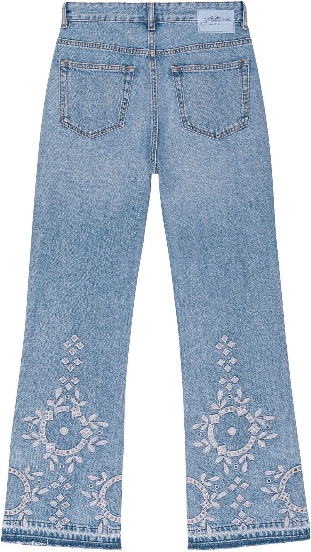 Broderie Anglaise Denim Betzy Cropp