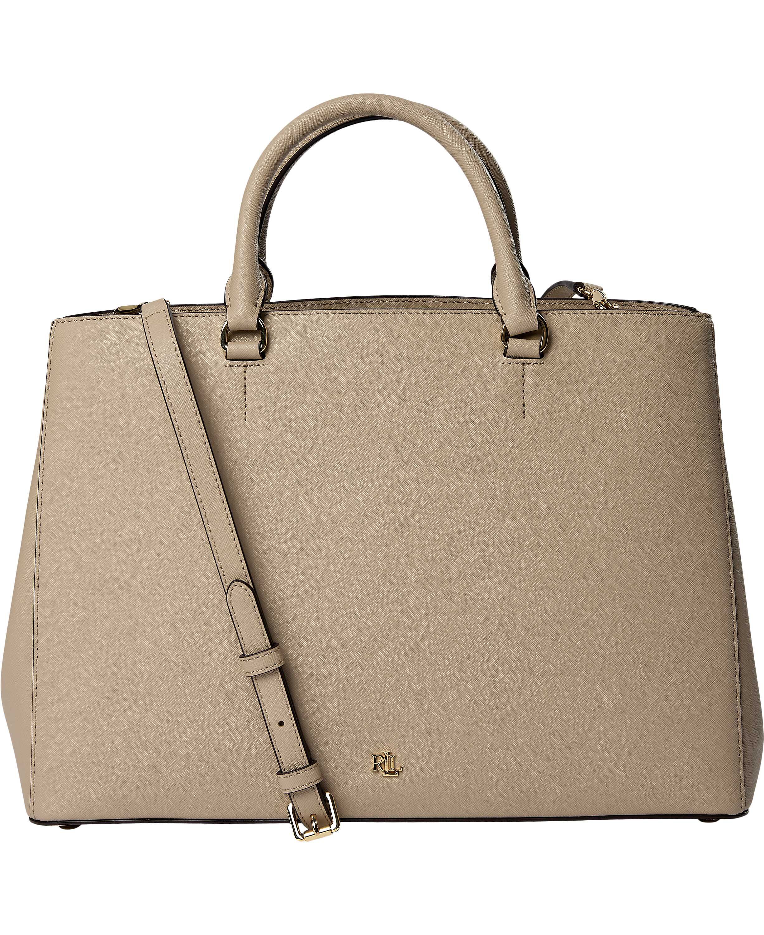 Crosshatch Leather Large Hanna Satchel