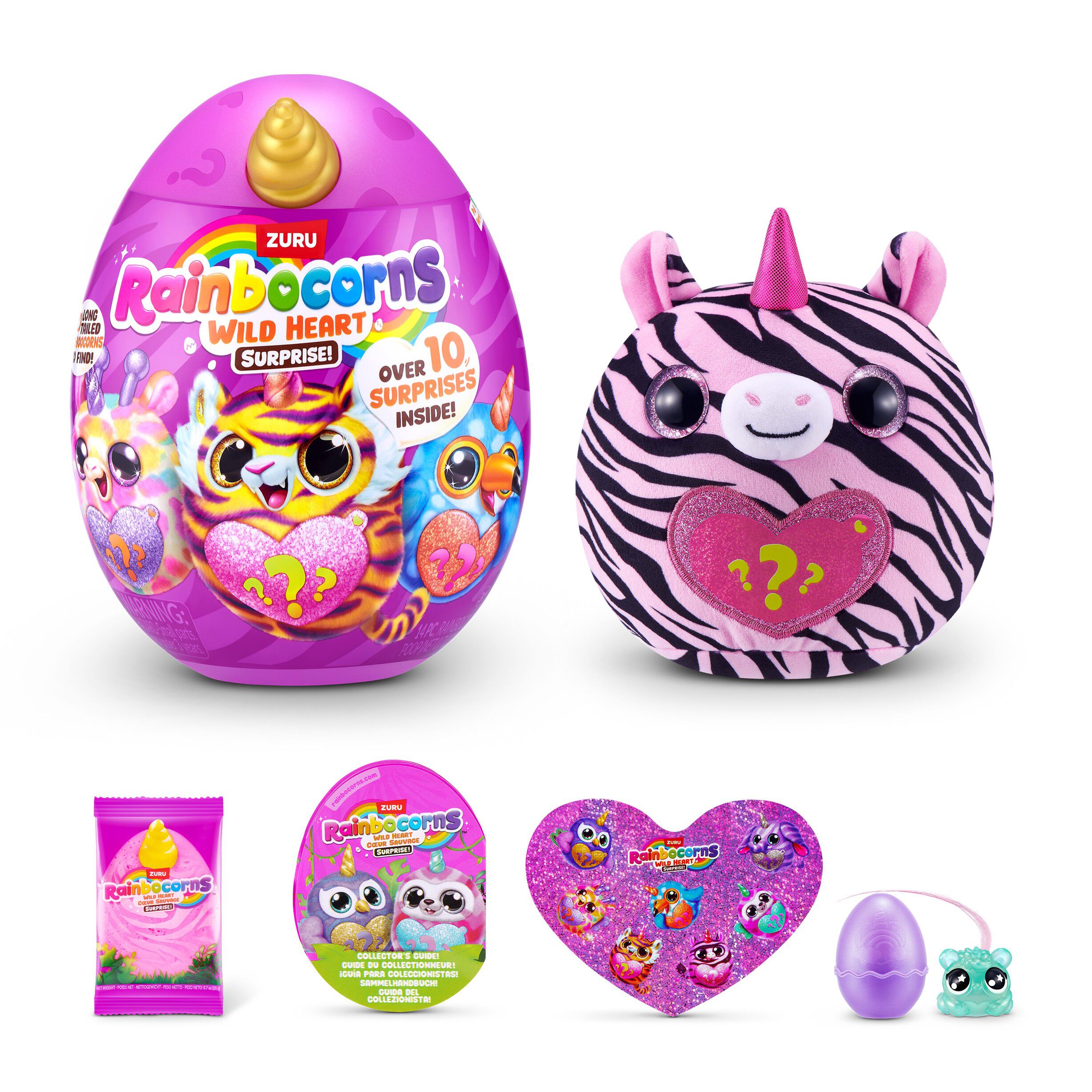 Rainbocorns Sparkle Heart