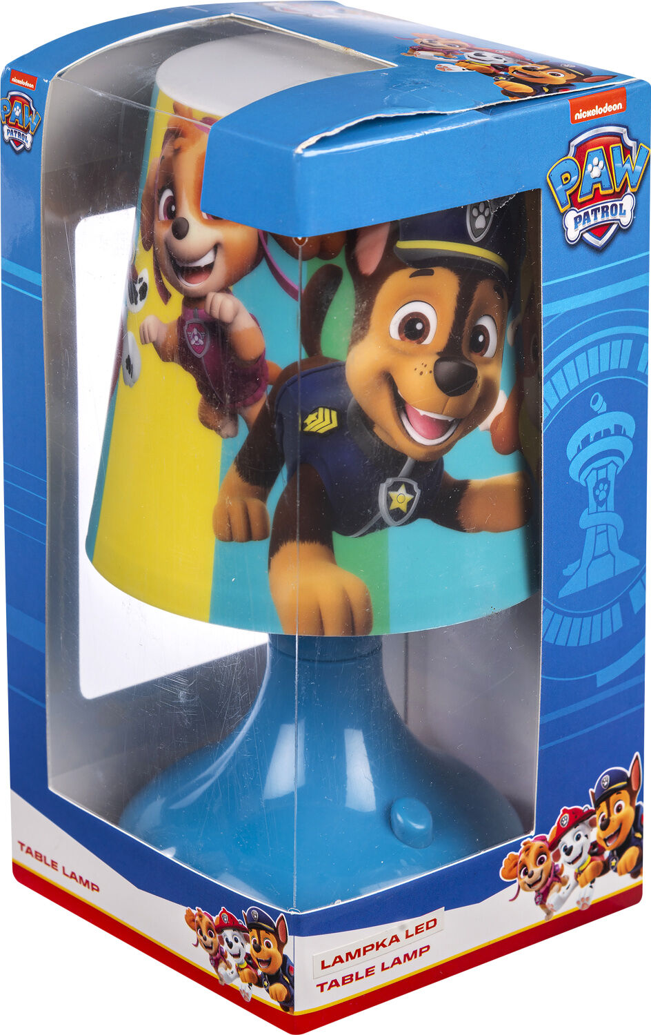 PAW PATROL BORDLAMPE 18c