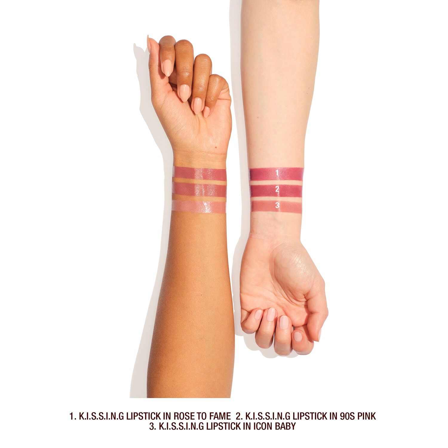 Hollywood Iconic Mini Lip Trio - Makeup-s&aelig;t