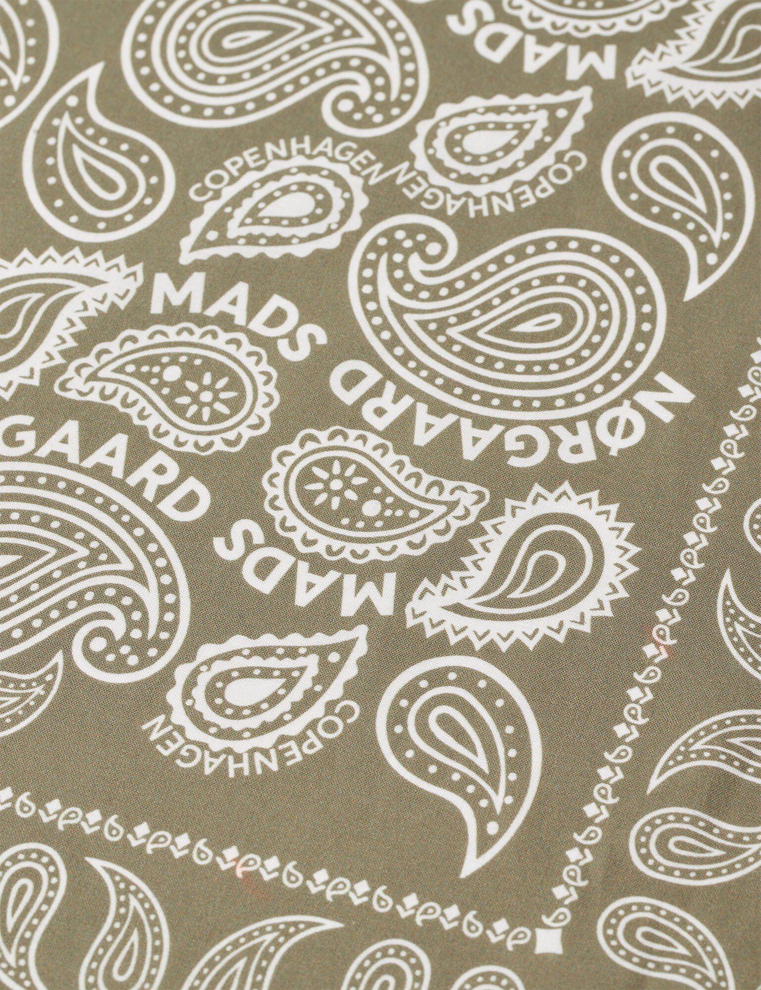 Soft Cotton Paisley Scarf Solid