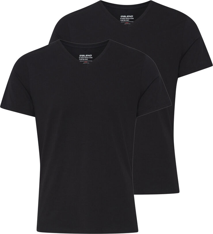 BHDinton V-neck tee 2-pack NOOS