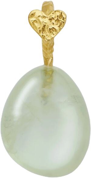 Prehnite Earth Pendant