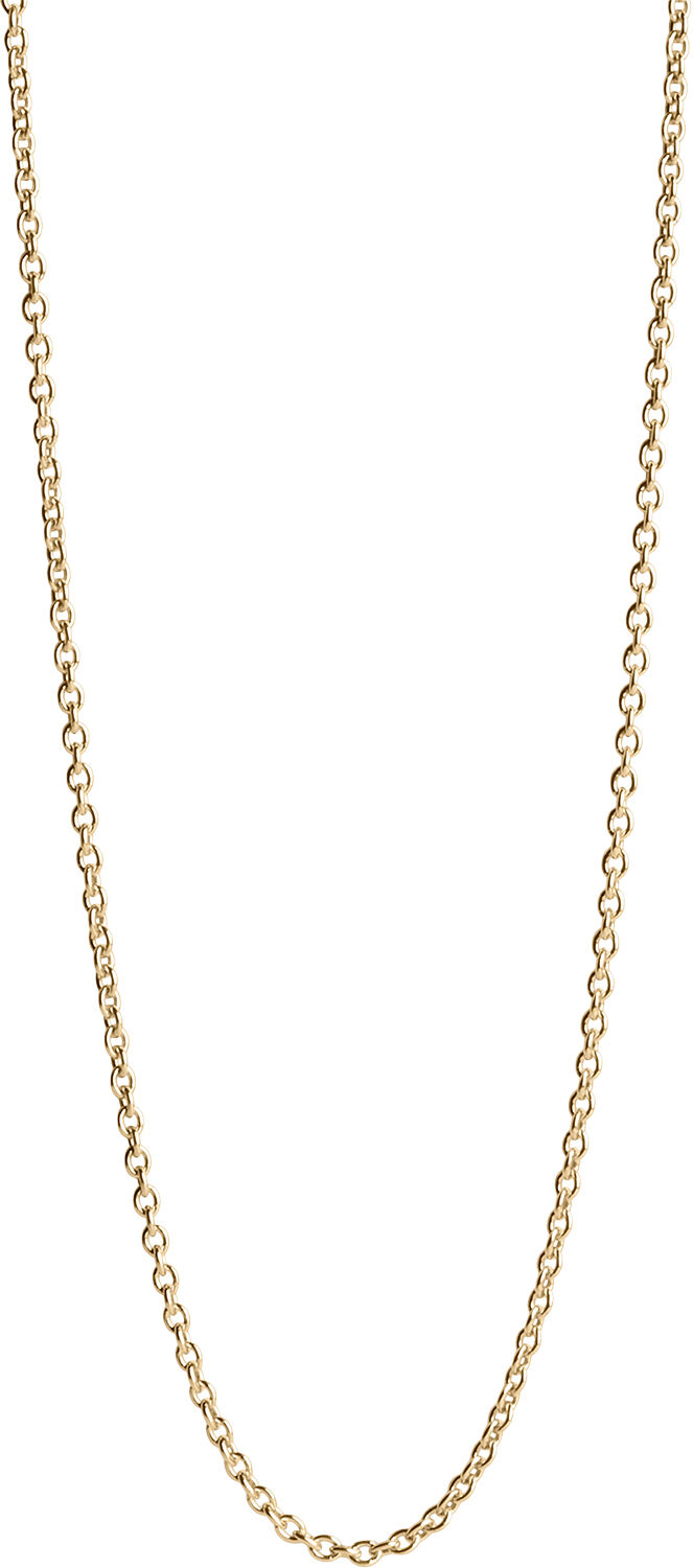 Anchor Chain, gold plated sterling silver - 50 CM