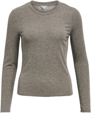OBJZOFIA SLI L/S O-NECK TOP NOOS